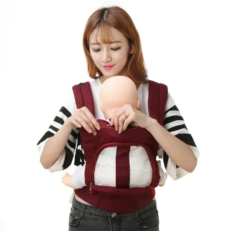 Многофункциональная переноска для малыша эргономичный детский Стропы Рюкзак дышащий хлопок фронтальная носителя для 3 до 30 месяцев