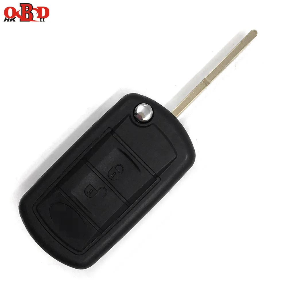

HKOBDII New Replacement Flip Key Remote Car Fob For Land Rover Range Rover 7941 Chip 433mhz With Uncut Blade