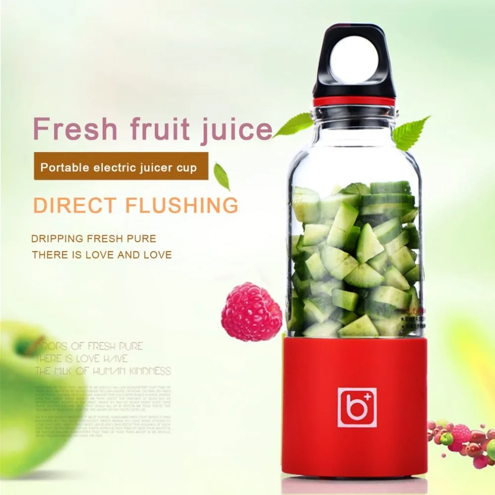 

Hot 500ML Portable Automatic Bingo Vegetables Fruit Juice Maker Electric Juicer Cup USB Rechargeable Cup Juice Extractor Blender