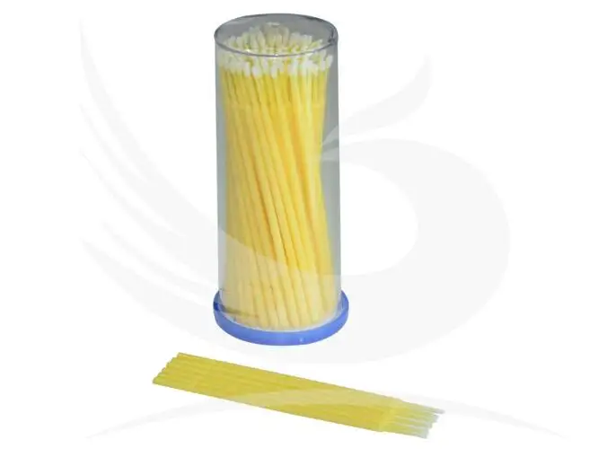 

Paint Touch-up Mircobrush Yellow Car Body Paint Repair Small Brush Pen 100pcs/lot