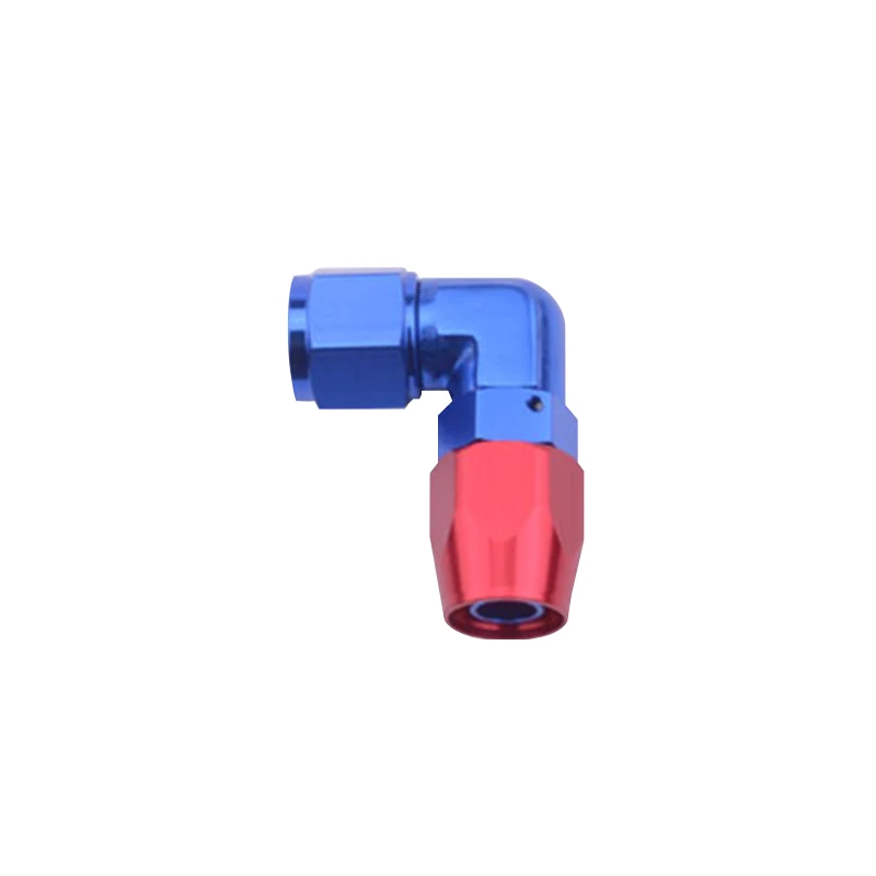 

Fitting 12 AN AN-12 90 degree Aluminum Enforced Hose End Fitting Adapter Oil Fuel Line