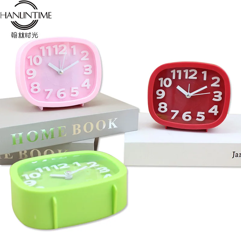 Home Decor Digital Bedside Desktop Clock Children Creative 12*10*4cm