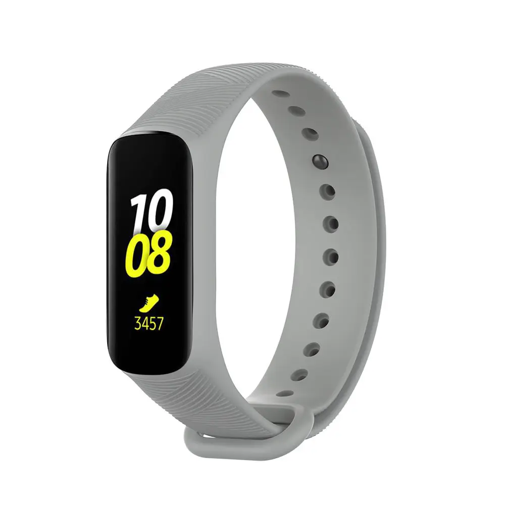 Силиконовый ремешок для часов для samsung Galaxy Fit-e SM-R375 ремешок для браслета смарт-браслет спортивные Сменные аксессуары ремешки для часов