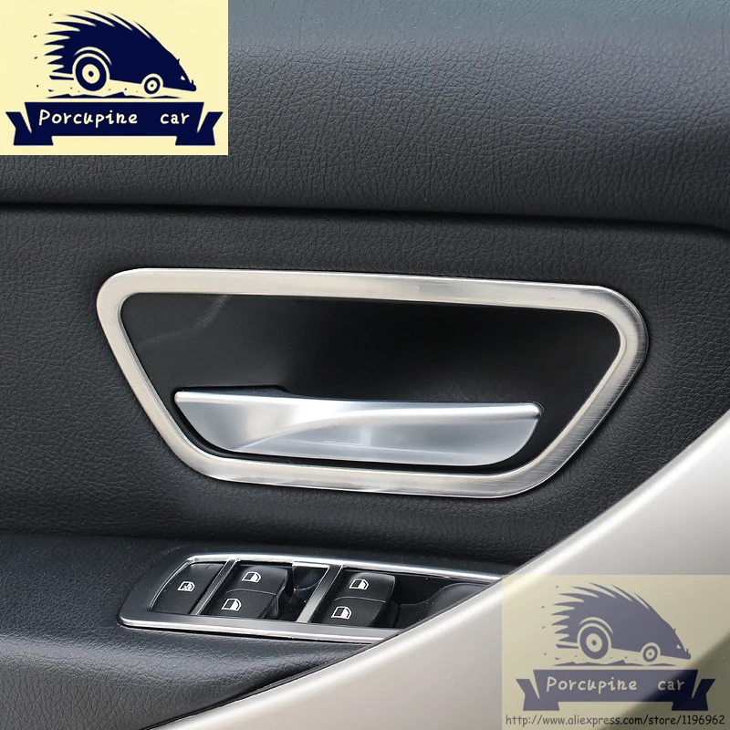 Дверная ручка для салона автомобиля 4 шт. аксессуары BMW 216 320 328 F34 F30 F31 2014 2015|interior
