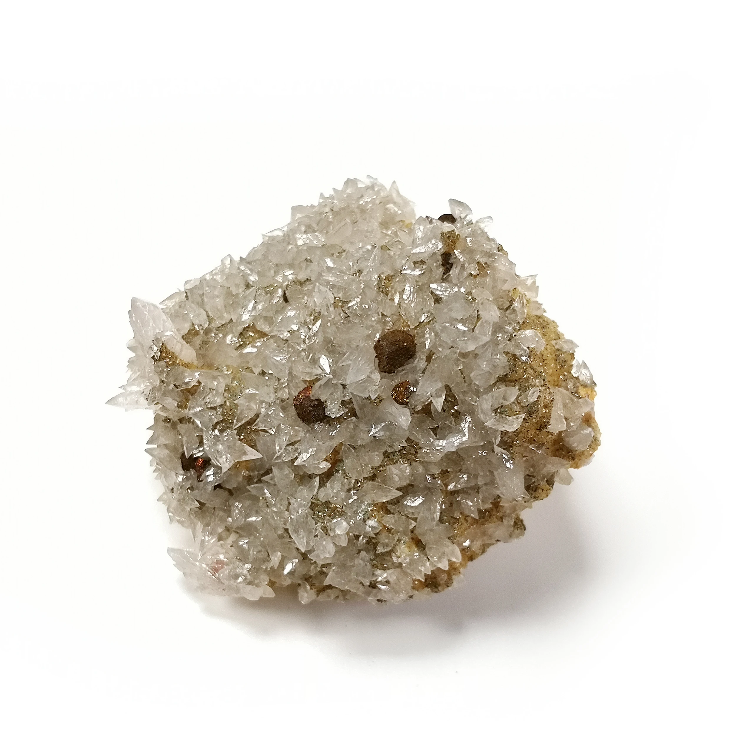 

185g NATURAL Stones and Minerals Rock Calcite Chalcopyrite Crystal Specimens C1-72
