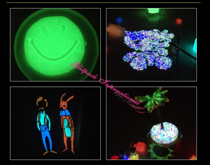 DIY glow in the dark decoration