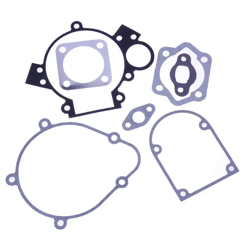 7pcs/set 80cc Motorcycle Bottom Gasket Set for 2 Stroke Motorised Push Bicycle Bike Electromobile RV ATV Bottom Gasket Parts