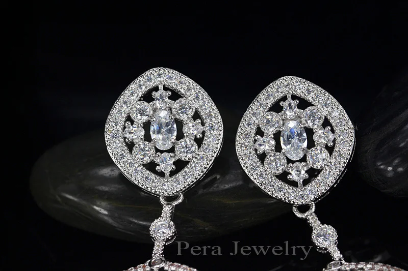 Pera Elegant Design Large Dangle 6 8cm Full Sparkling Stone Star Pera Elegant Design Large Dangle 6 8cm Full Sparkling Stone Star Shape Long Drop Women Costume Earrings Jewelry For Party E171 In From