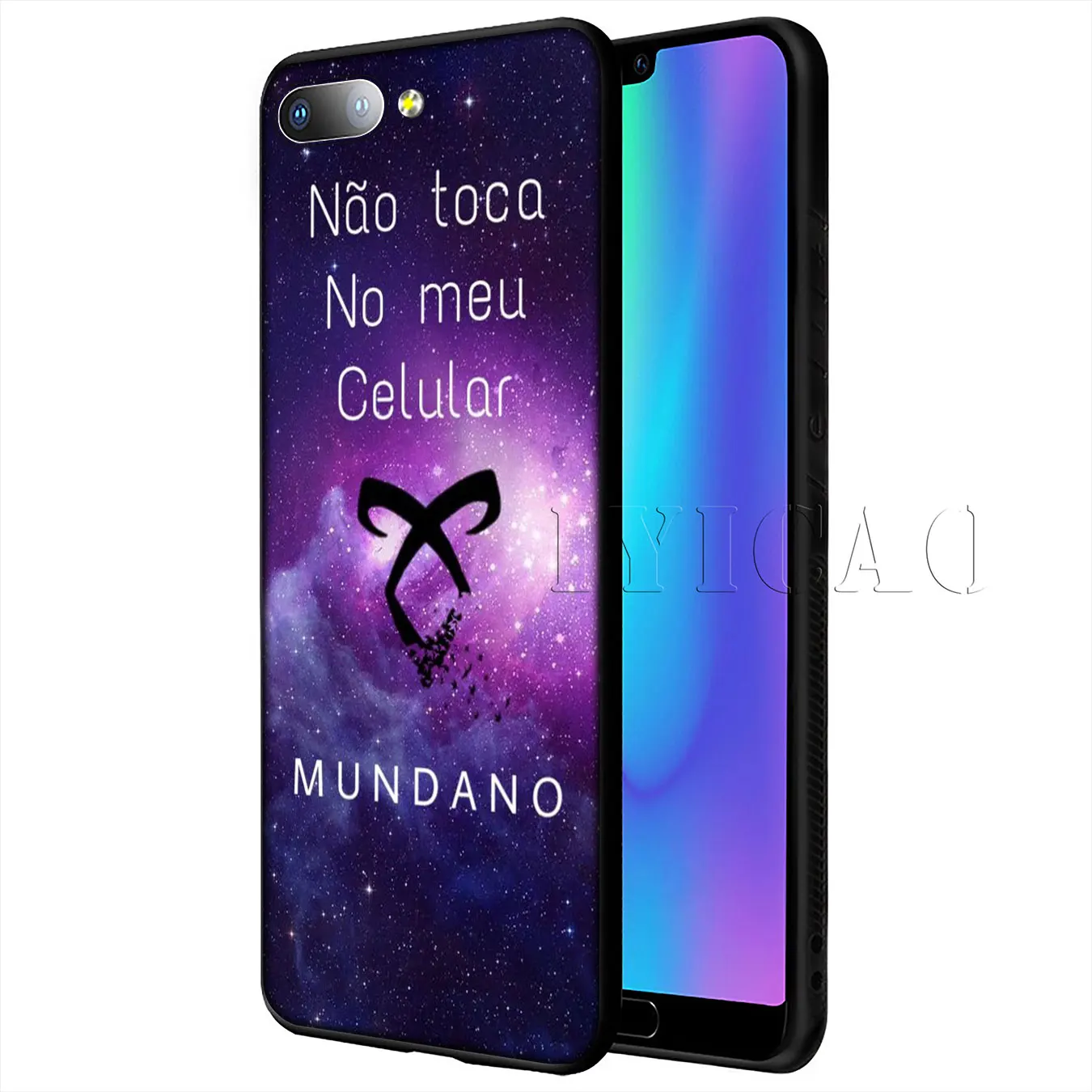 Цветной мягкий чехол IYICAO shadowhunts для huawei P20 Pro P10 P8 P9 P30 Lite Mini P Smart
