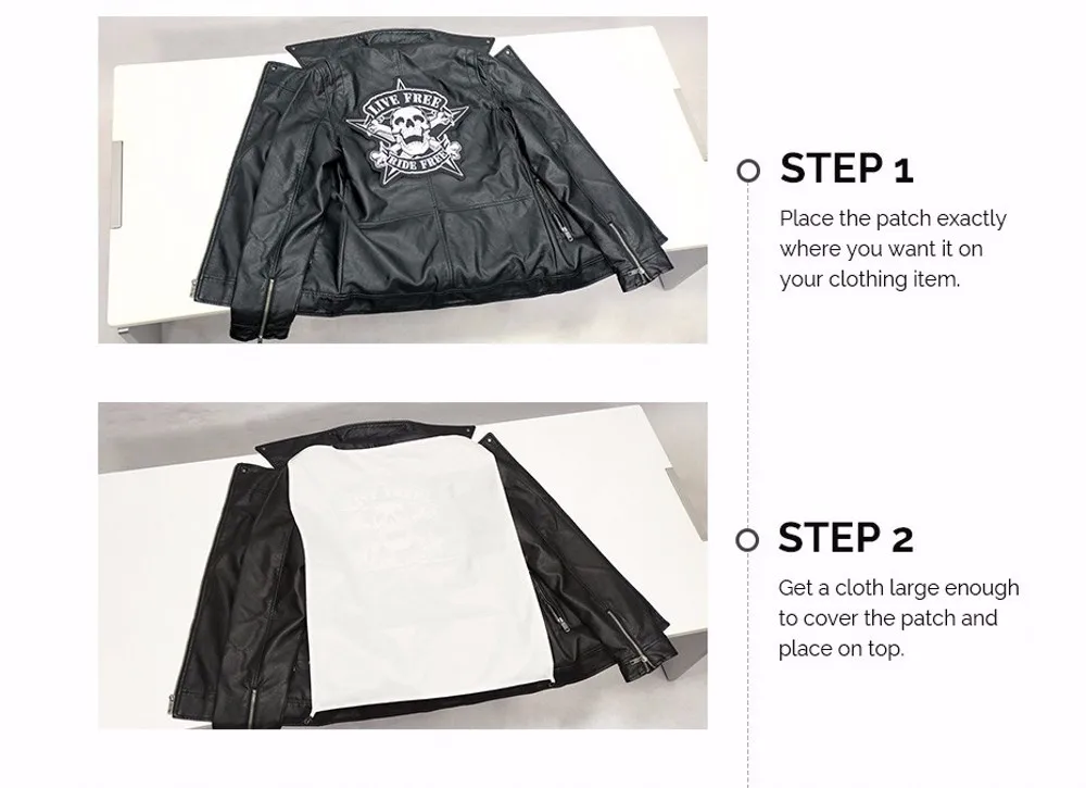 jacket patches biker