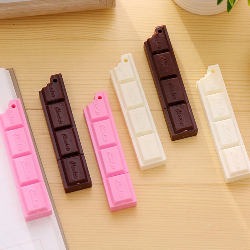 

36 pcs/lot Creative Chocolate ballpoint pen cute 0.7 mm black ink roller ball pen for kids gift office school writing supplies