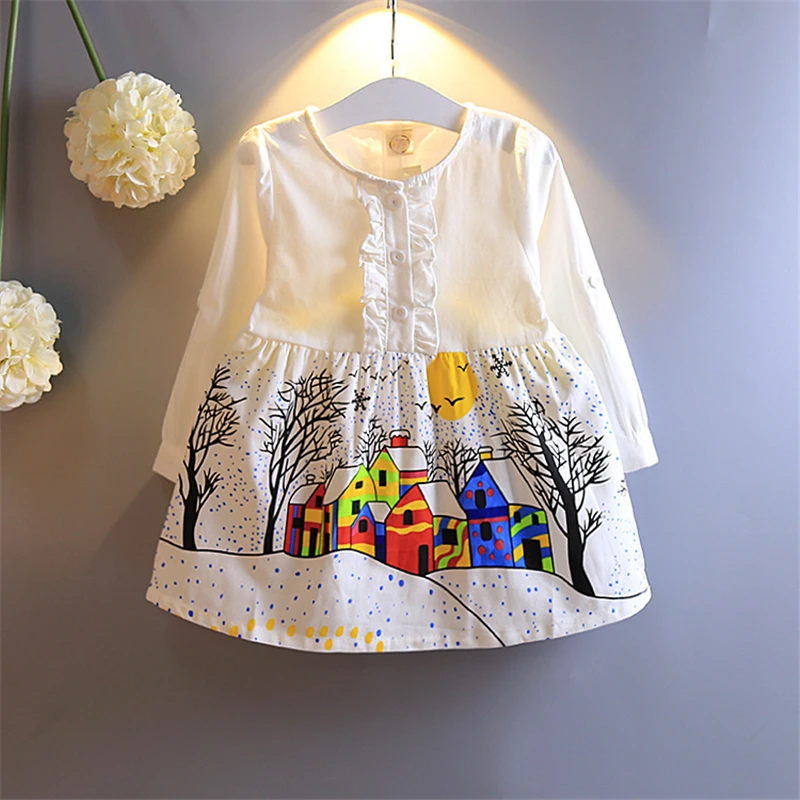 Высокое Качество! новое Прибытие Осень Краткая Новорожденных Девочек Одеваться