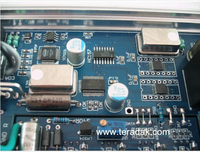 TeraDak V2.7D DAC TDA1543 no DAC 26D 96 k/24bit коаксиальный/оптический вход USB DAC 110V или 230V