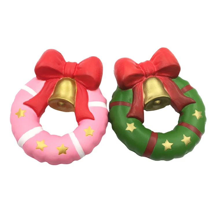 Christmas Jingle Bell Donut 13cm Gift Slow Rising Original
