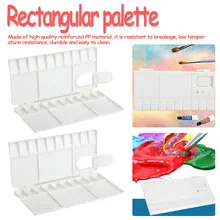 25 сетки пустые палитры акварельные краски Tin Box с кювет полукювет для искусства гуашь акриловой живописи товары для рукоделия