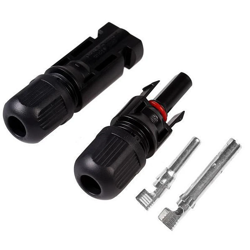 

50Pairs x MC4 Connector male and female, MC4 Solar Panel Connector used for Solar Cable 2.5mm2 4mm2 6mm2