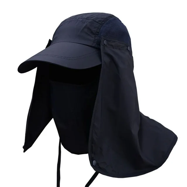 

Men Women Outdoor Sun Hat Fishing Hiking Hat With Removable Face Neck Flap Protection Cover Sun Cap