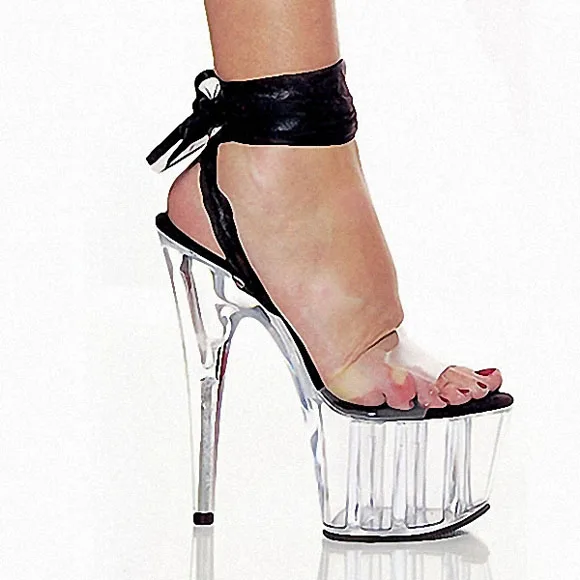 15 CM High-Heeled Sandals Nightclub Dance Shoes Pole Dancing Shoes Model High Heels Women's Shoes