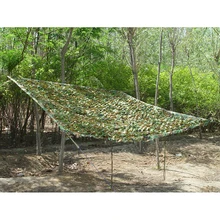Wholesale – Hunting & Camping Sun shelter Net 2X2M China Military Jungle Camouflage Woodlands Leaves outdoor Car Shade