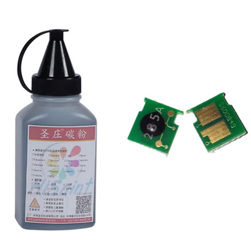 hisiant For HP LaserJet Pro M1132 laser printer toner powder + chip for