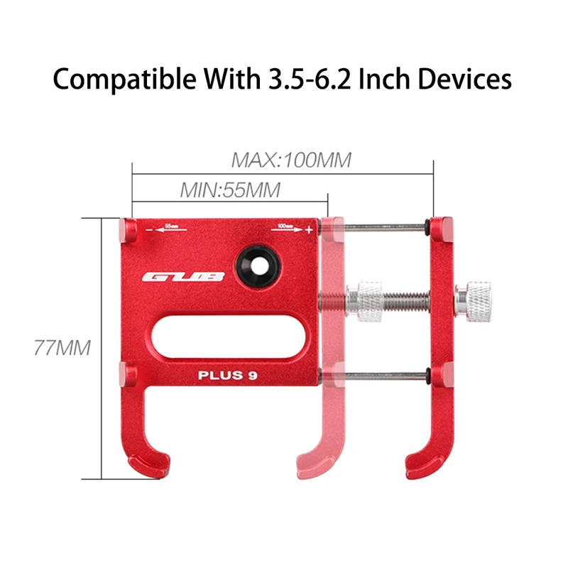  360 Rotating Mobile Phone Holders Stands Bike bicycle motorcycle Mobile phone holder gub Plus 9 for