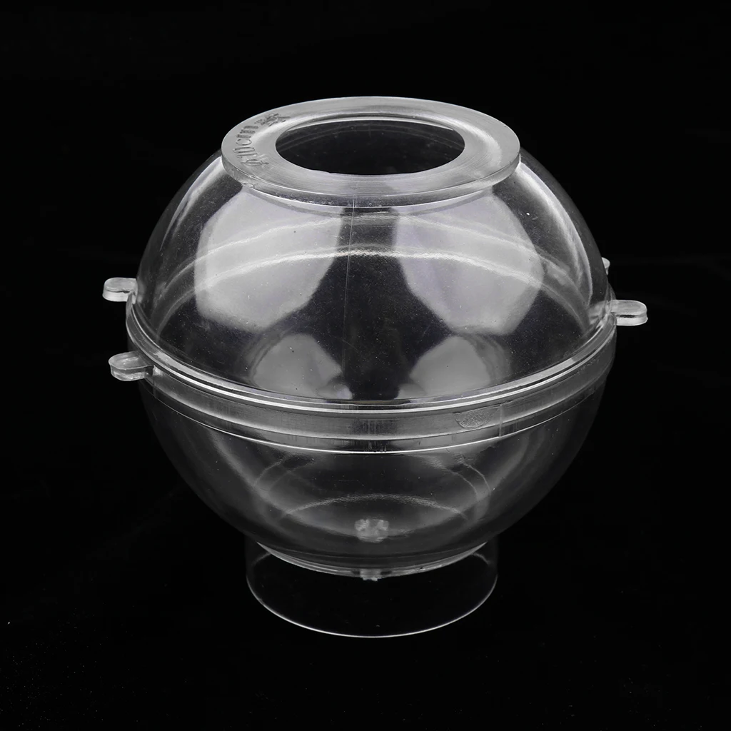 Round Ball Shape Candle Mould Soap Mold for DIY Candle Pillars Tealight Making 2.5-10cm