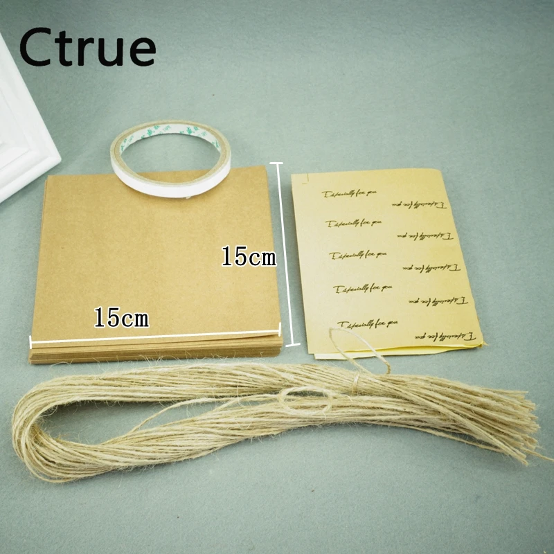 50pcs-lot-15cm-15cm-Kraft-Paper-Cone-Vintage-chocolate-Boxes-rustic-wedding-favors-and-gifts-vintage-2