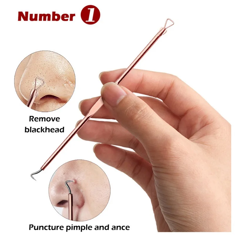 Игла для удаления чёрных точек прыщей 4 шт./компл.|needle blackhead|pimple needleacne needle |