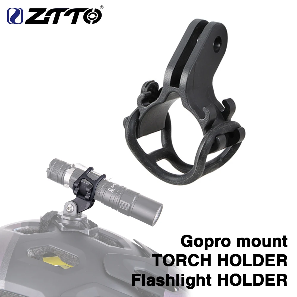 Bicycle Light Torch  Flashlight Bracket bike accessories for*go pro mountPipGNCA 