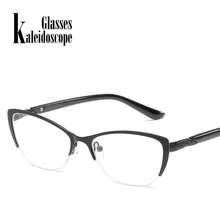Калейдоскоп очки для чтения для мужчин и женщин металлические оптические зеркальные очки против усталости мужские кошачьи глаза очки для пожилых людей