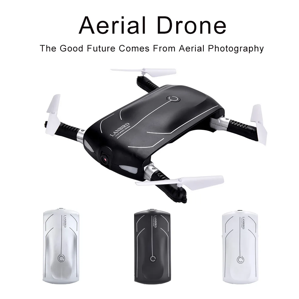 

RC Mini Drone B1W Selfie Drone With 720P Wifi FPV Camera Pocket Quadcopter Helicopter Automatic Air Pressure vs JJRC H37 jy018
