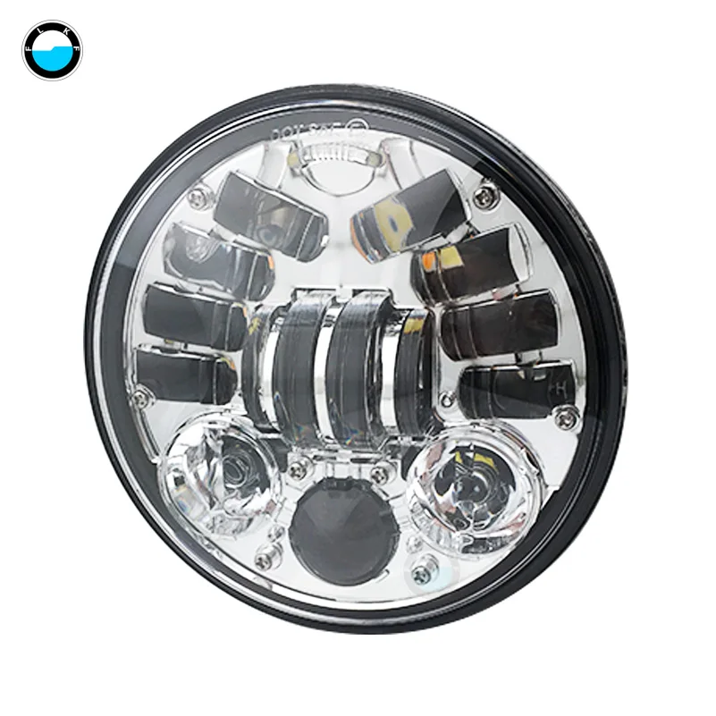 1 комплект мотоциклетных аксессуаров 5,75 дюймов 5 3/" 70 W H/L светодиодный налобный фонарь для моделей мотоциклов Softail Dyna и Sportster
