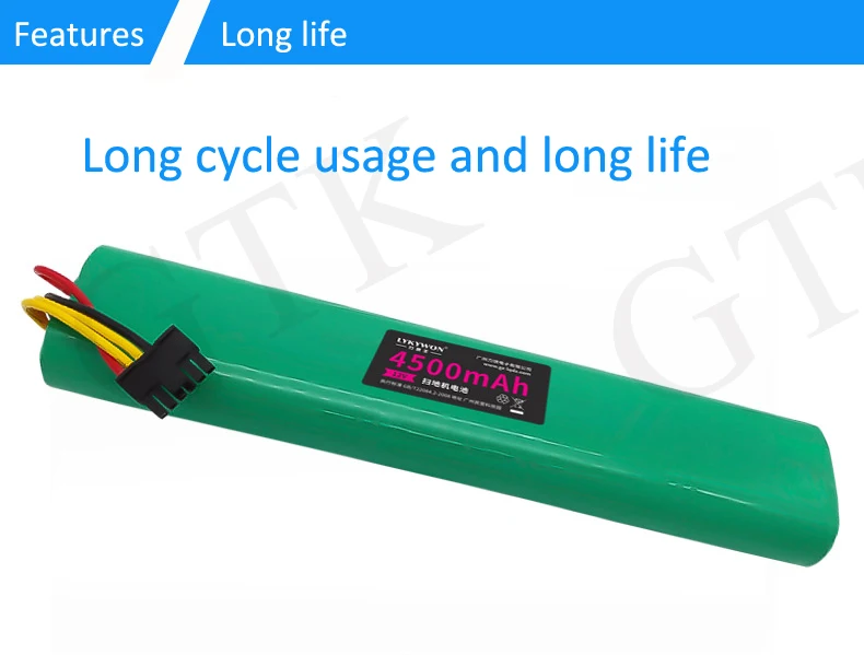 GTK power NIMH 12 V 4500 mah аккумуляторная батарея универсальная упаковка батареек типа для робота-пылесоса