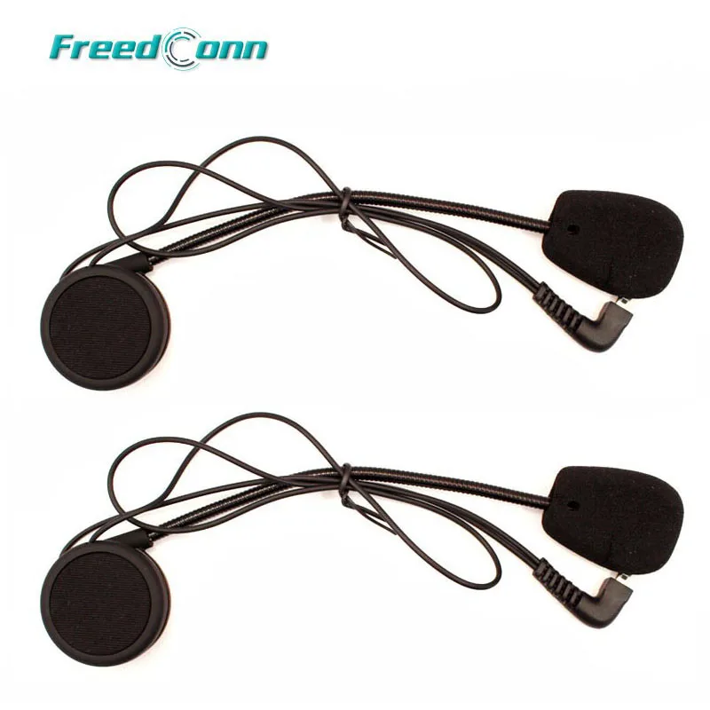 

2PCS Freedconn Motorcycle Interphone Accessories hard Earphone Suit for T-COMSC T-COMVB FDC-01VB COLO TCOM-02 Helmet Intercom