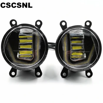 

3-IN-1 Functions Auto LED For Nissan Frontier 1998 - 2015 DRL Daytime Running Light Car Projector Fog Lamp with yellow signal