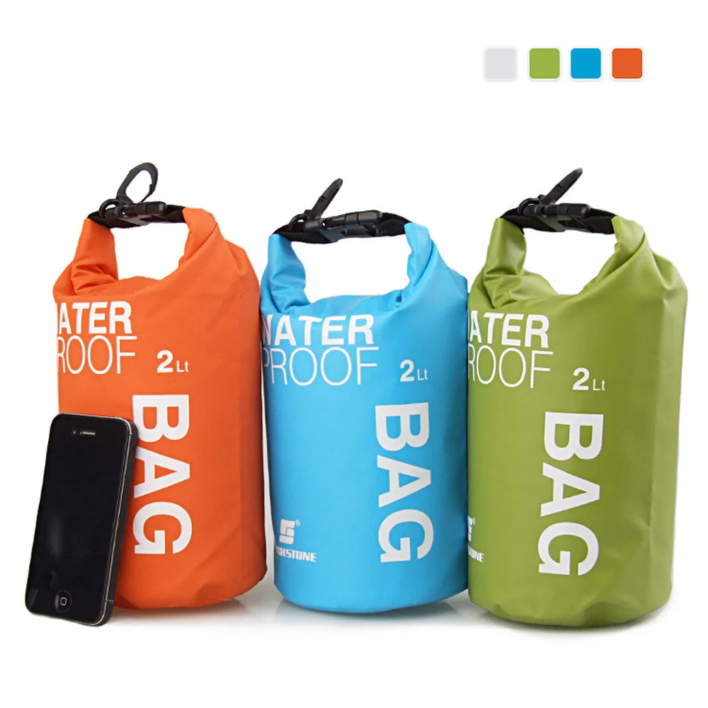Waterproof Rafting Bag 4 Colors Outdoor Nylon Kayaking Storage Drifting