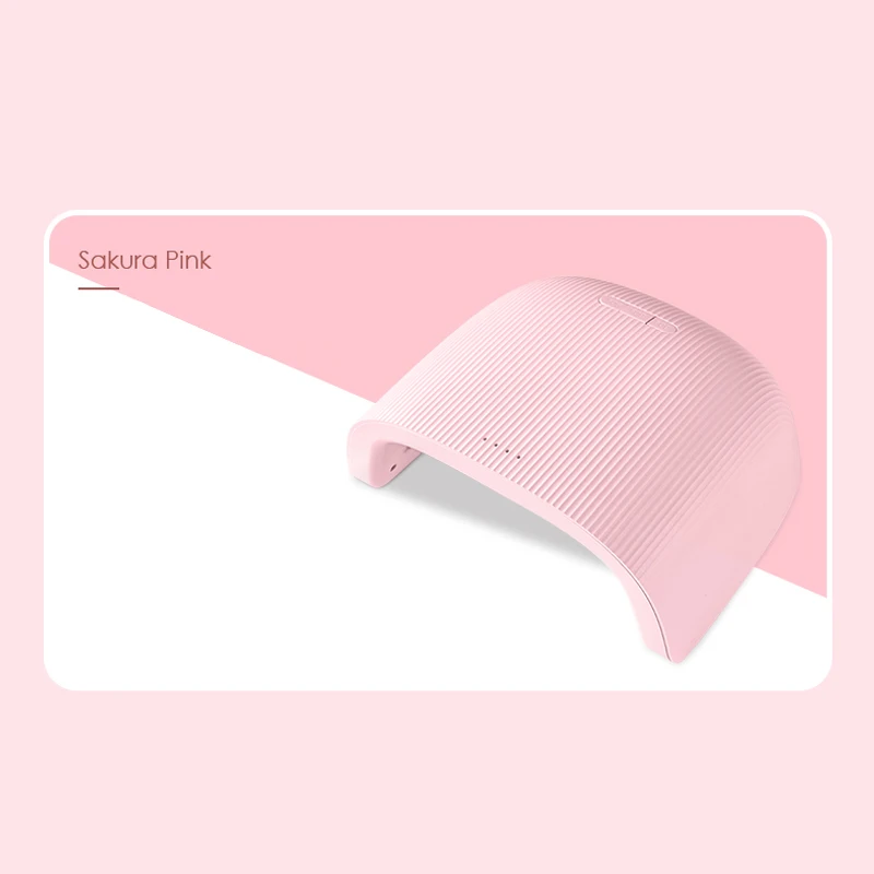 Pink CHUNSHU Сушилка для ногтей Светодиодный УФ-лампа 36 Вт лампа для ногтей для маникюра светодиодный светильник с автоматическим зондированием сушка весь Гель-лак - Цвет: Pink