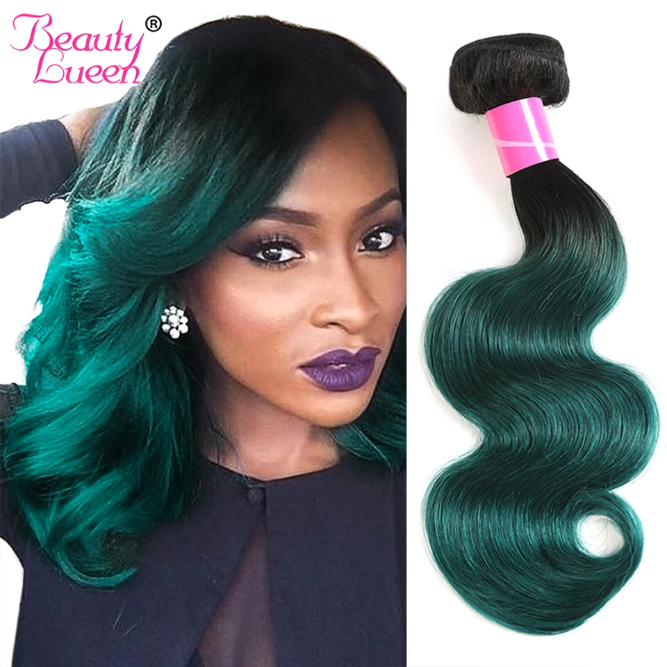 Ombre Body Wave Human Hair 3/4 Bundles Deals Peruvian ...