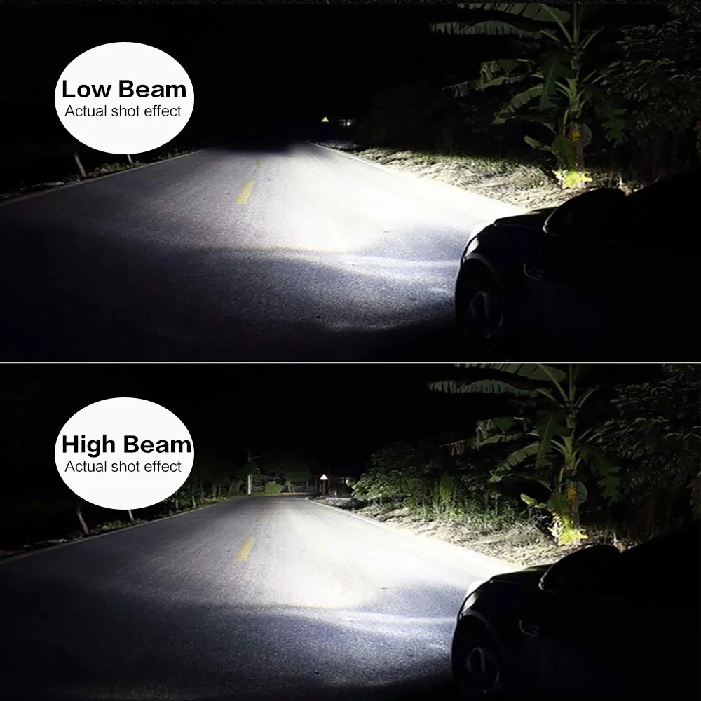 H7 светодиодные лампы Zdatt led фары Canbus 100 Вт 6000 лм 12 В 9005 к турбо H1 H8 H9 H11 9006 HB3 HB4 H4 Led
