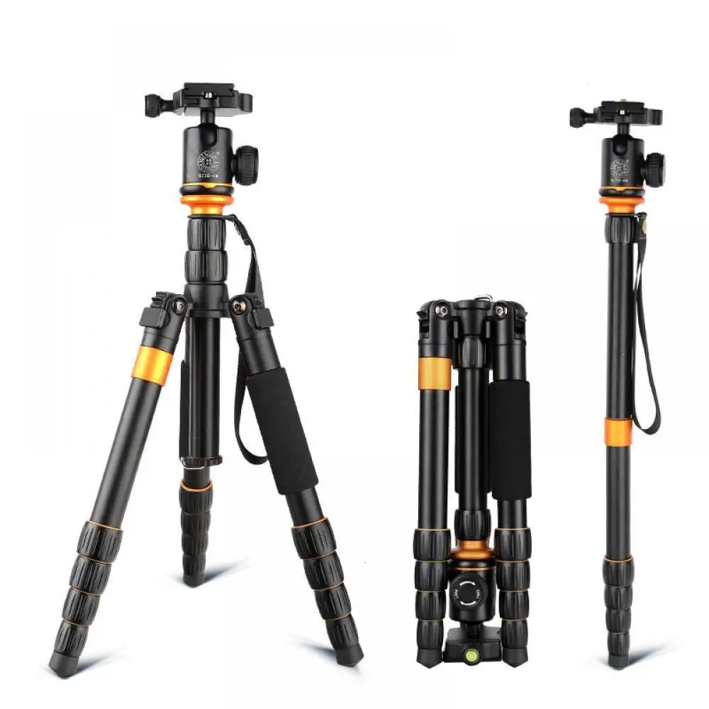

QZSD 2018 New Portable Aluminum Aolly Professional Mini Tripod&Monopod Q278 Used For Digital Camera Good For Traveling
