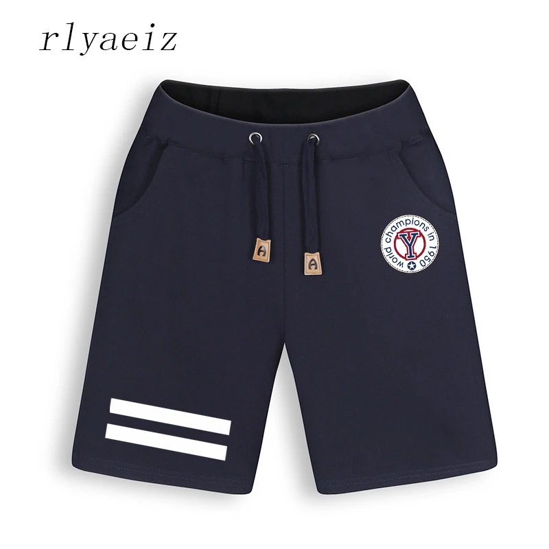 Rlyaeiz полосатые шорты мужские летние новые свободные повседневные шорты свободного покроя со шнуровкой до колена мужские спортивные шорты короткие Masculino
