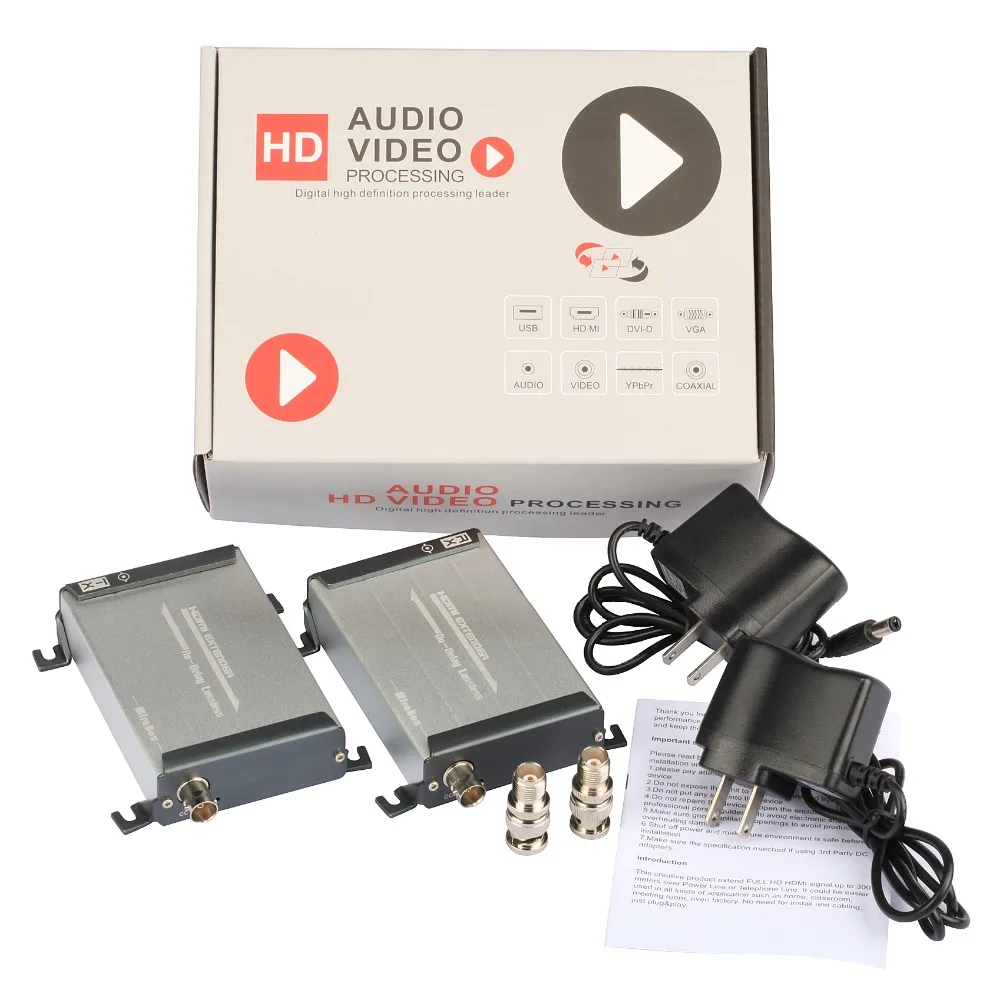 200m HDMI Extender over Coaxial Cable with Video Lossless and No Latency to BNC HDMI Transmitter and Receiver over Coax Cable (15)