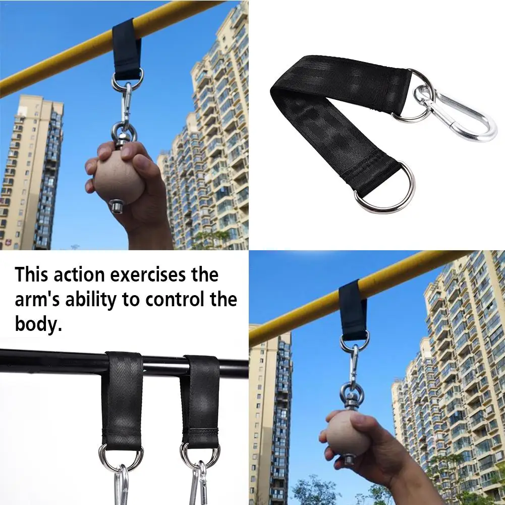 Wood Power Wrist Balls Pull-ups Ball Solid Wooden Fitness Equipment For Finger Force Arm Strength Rock Climbing Exercise Fitness