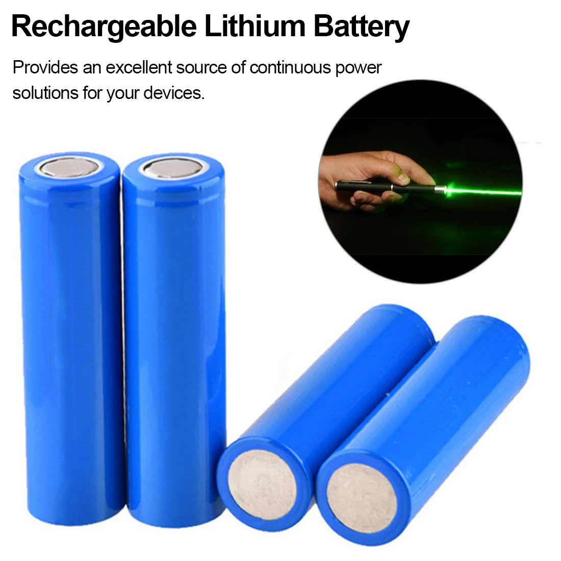 

1/2 /4/8/12pcs/set 18650 Rechargeable Battery 2200mah 3.7v For Torch Mini Fan Power batteries LED light toy