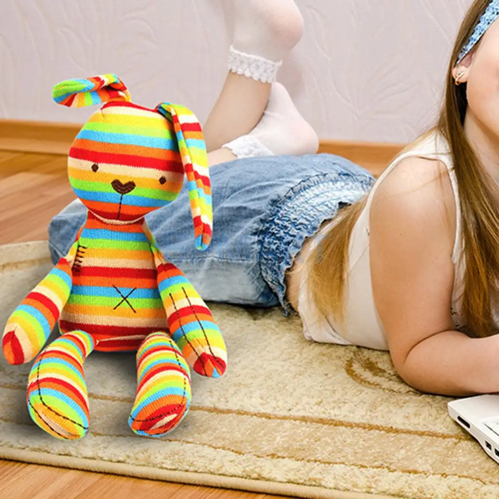 Baby Children Rabbit Doll Sleeping Pillows Soft Plush Stuff Toysin Stuffed & Plush Animals from