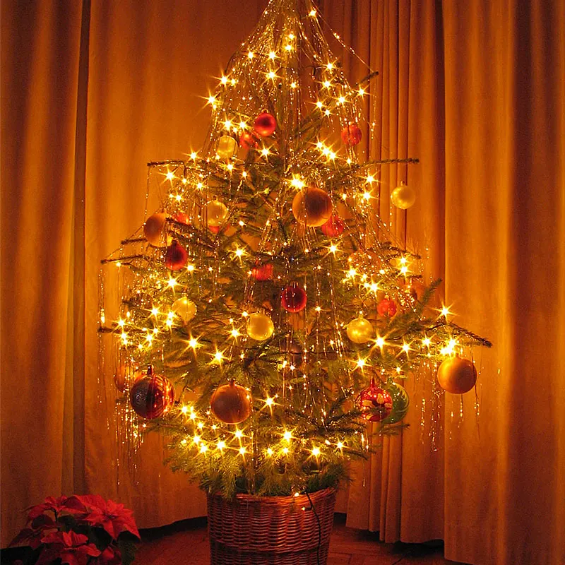 LED String light Waterproof Battery Power Copper Silver Wire Holiday lighting For Fairy Christmas Tree Wedding Party Decoration LED String light Waterproof Battery Power Copper Silver Wire Holiday lighting For Fairy Christmas Tree Wedding Party Decoration