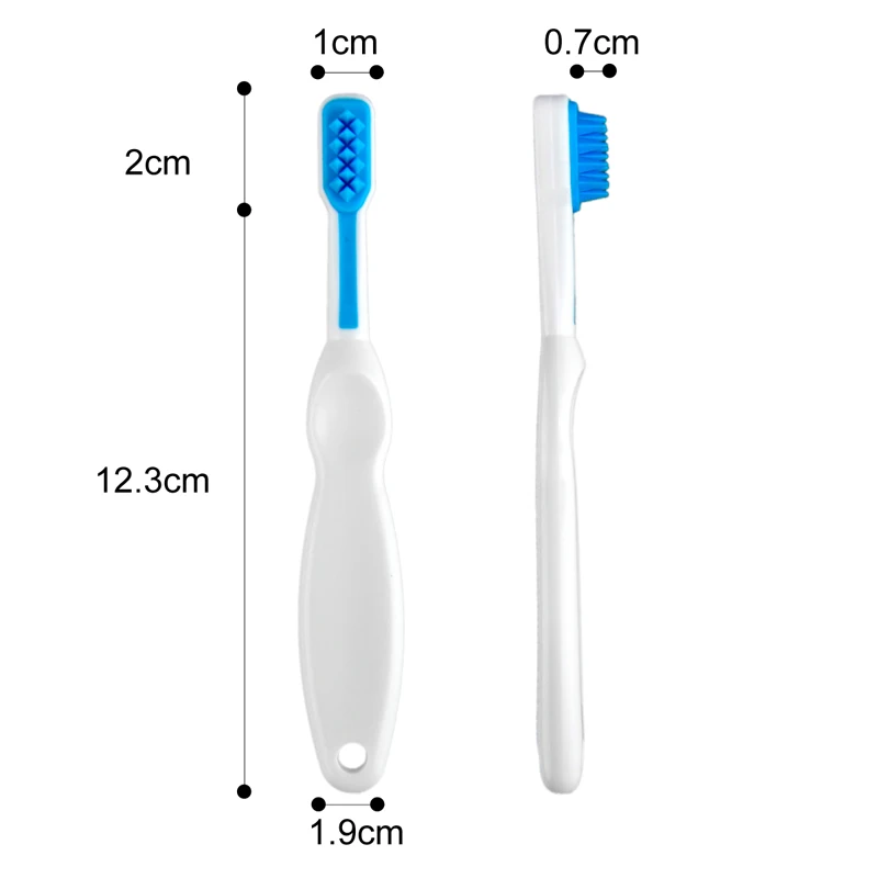 Baby Toothbrush 3Pcs/set Child Training Combination Set Infant Soft Teeth Brush Care Silicone babies Gifts deciduous kids tooth