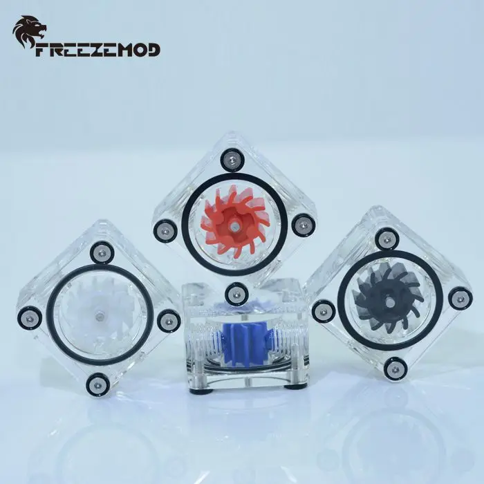 

FREEZEMOD Computer water cooling Transparent flow meter Observing water flow can be used as 3-way. LSJ-TM