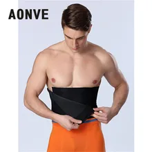 AONVE, способствующие потоотделению талии, тренажер Cincher Fajas Корсеты облегает корректирует область живота, моделирующий ремень, эластичный живот, Корректирующее белье для тела
