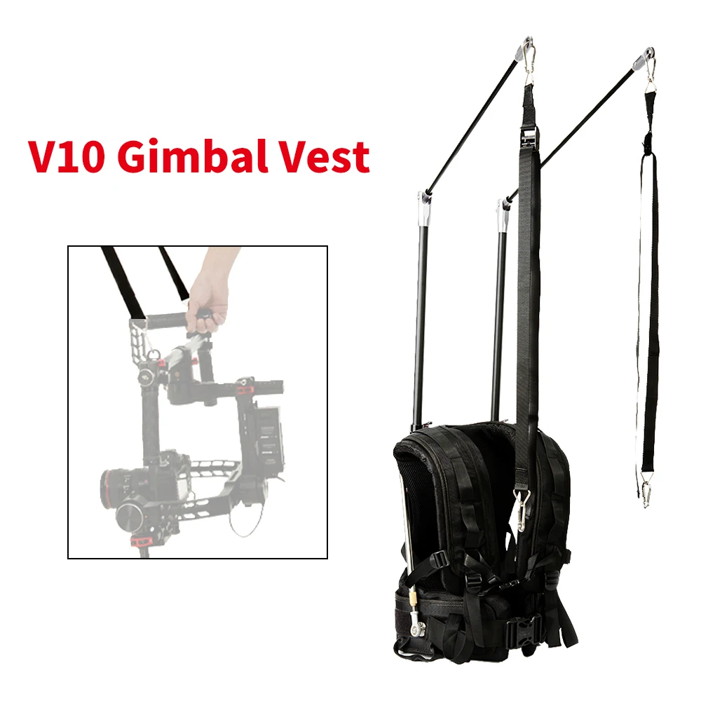 DIGITALFOTO V10 как EASYRIG steadicam камеры поддержки жилет для DJI Ronin S/M MOZA Air X 3 AXIS CRANE 3S gimbal